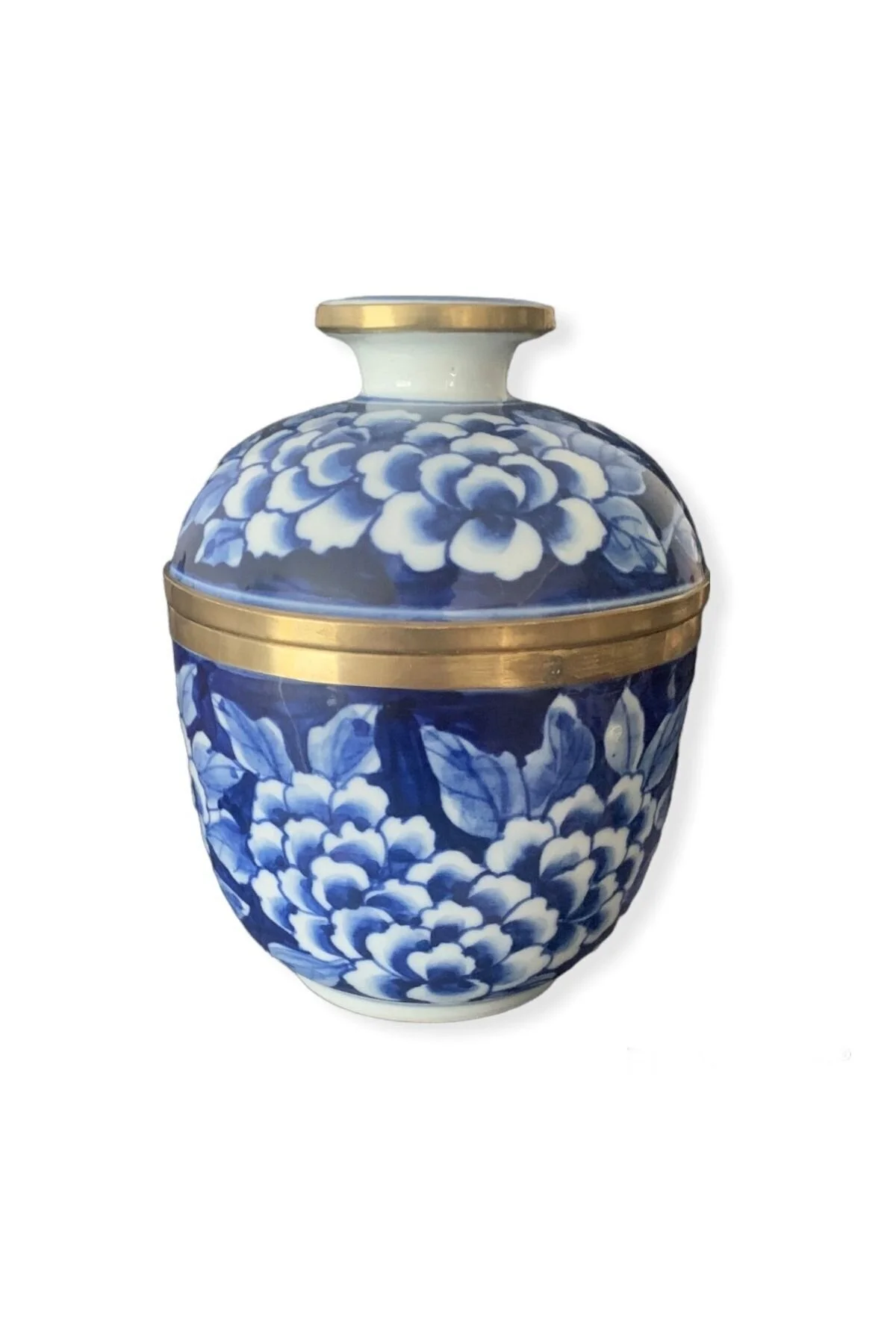اشیاء دکوراتیو و مجسمه آبی دکوری Garten Bleu Blanc Object سرامیکی 85 X 115 سانتی متر  Mondschein