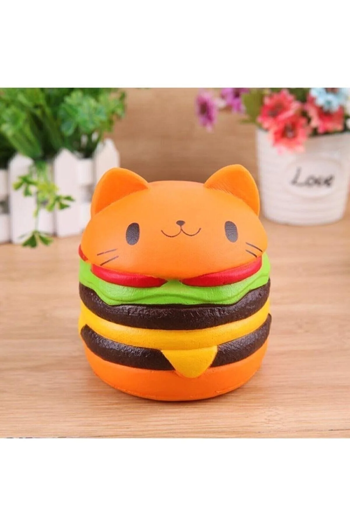 اسباب بازی های پشمی سوکوشی همبرگر سایز بزرگ SQUISHY SLOW RISING SOKUSHI QAX