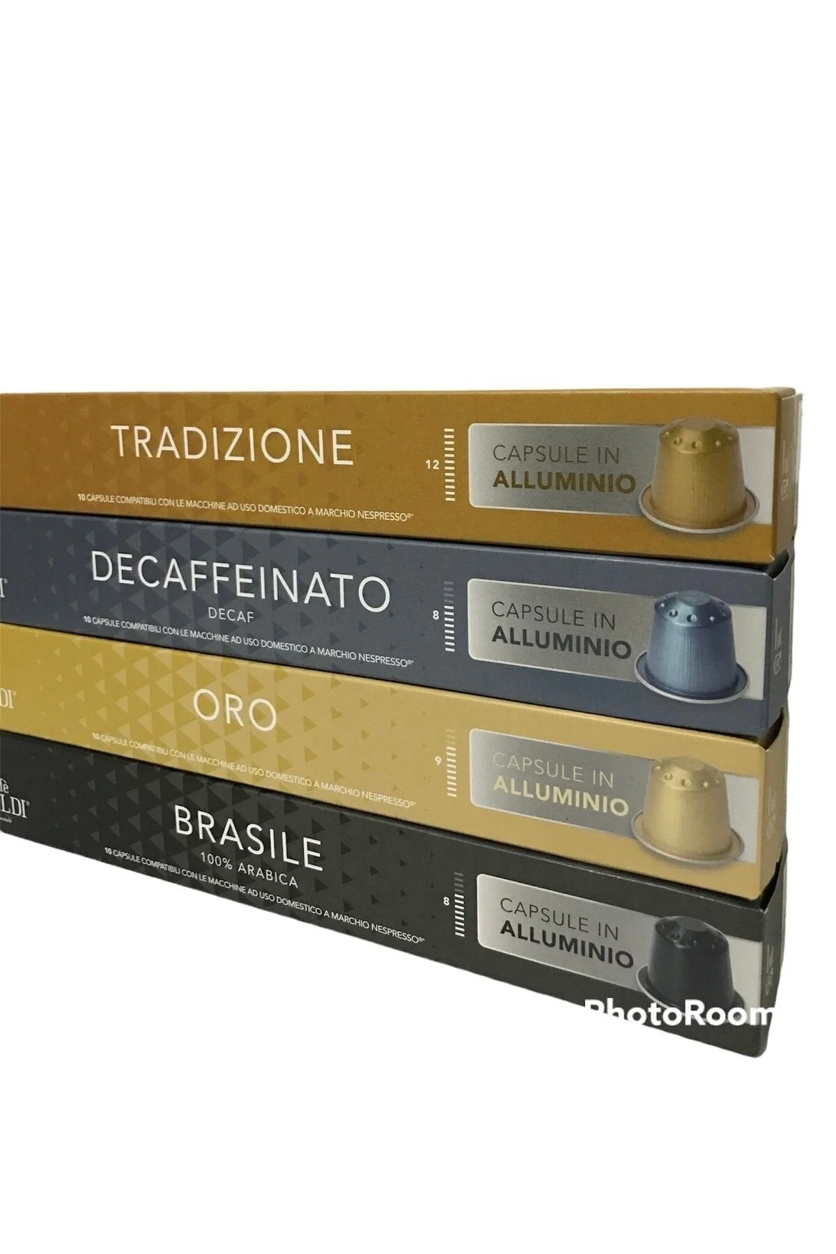 کپسول قهوه سازگار با GRAN CAFFÈ GARIBALDI 4 مجموعه 40 100 ٪ ARABICA Nespresso