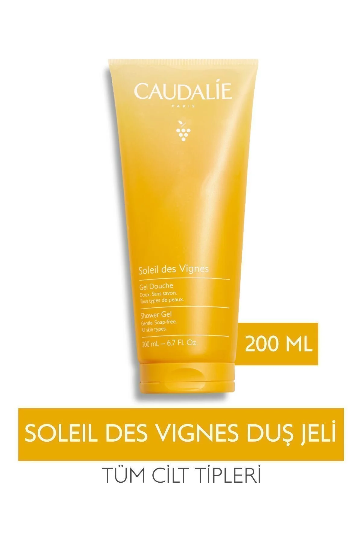 Caudalie ژل شوینده بدن Soleil Des Vignes مغذی و غنی 200 میل