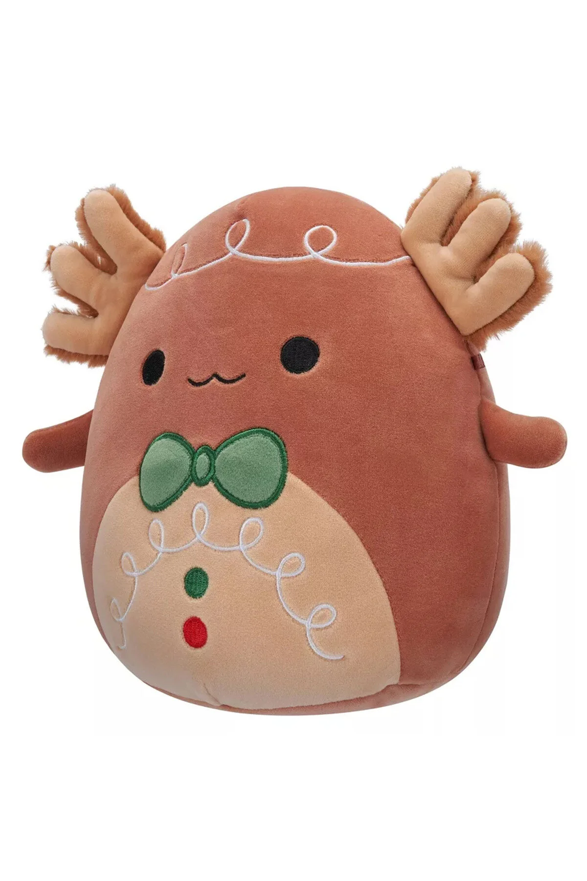 اسباب بازی های پشمی چند رنگ مردانه و زنانه 13 سانتی متر از سری کریسمس Salamander  Squishmallows