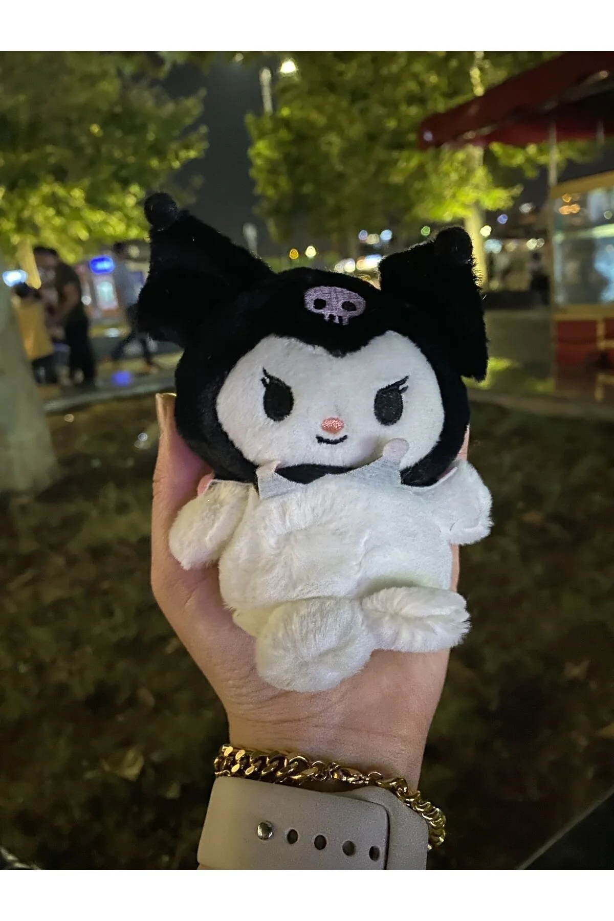 اسباب بازی های پشمی عروسک جاکلیدی مخمل خواب دار SANRIO KURUMI SANRIO
