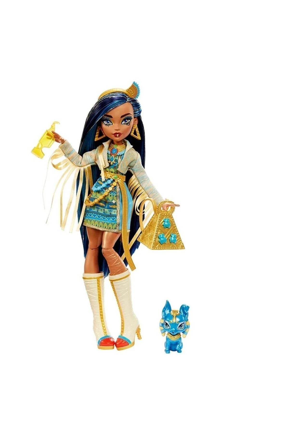 عروسک های مدل پسرانه و دخترانه بچگانه شخصیت اصلی نوزادان CLEO HHK54 MONSTER HIGH