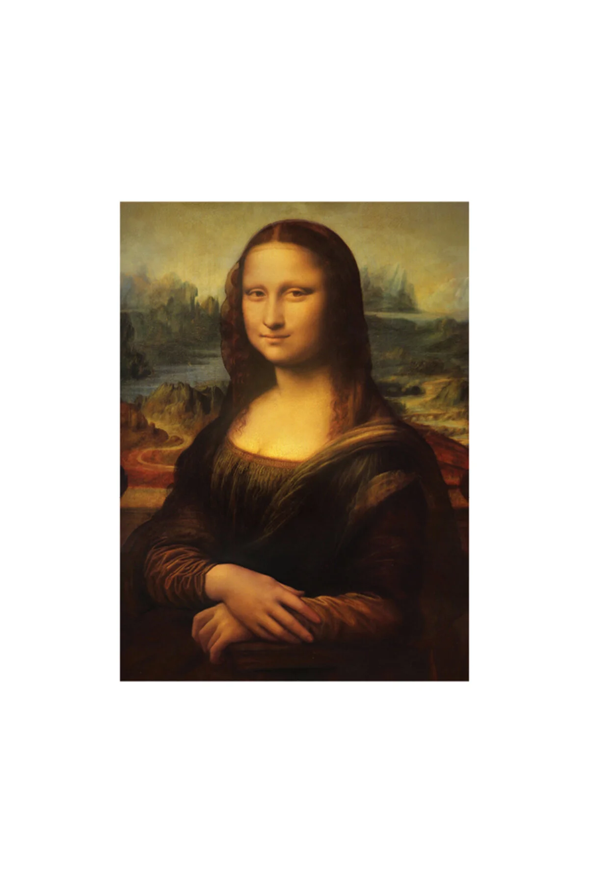 پازل Bf270 Mona Lisa 48X66Cm 1000 قطعه  Blue Focus