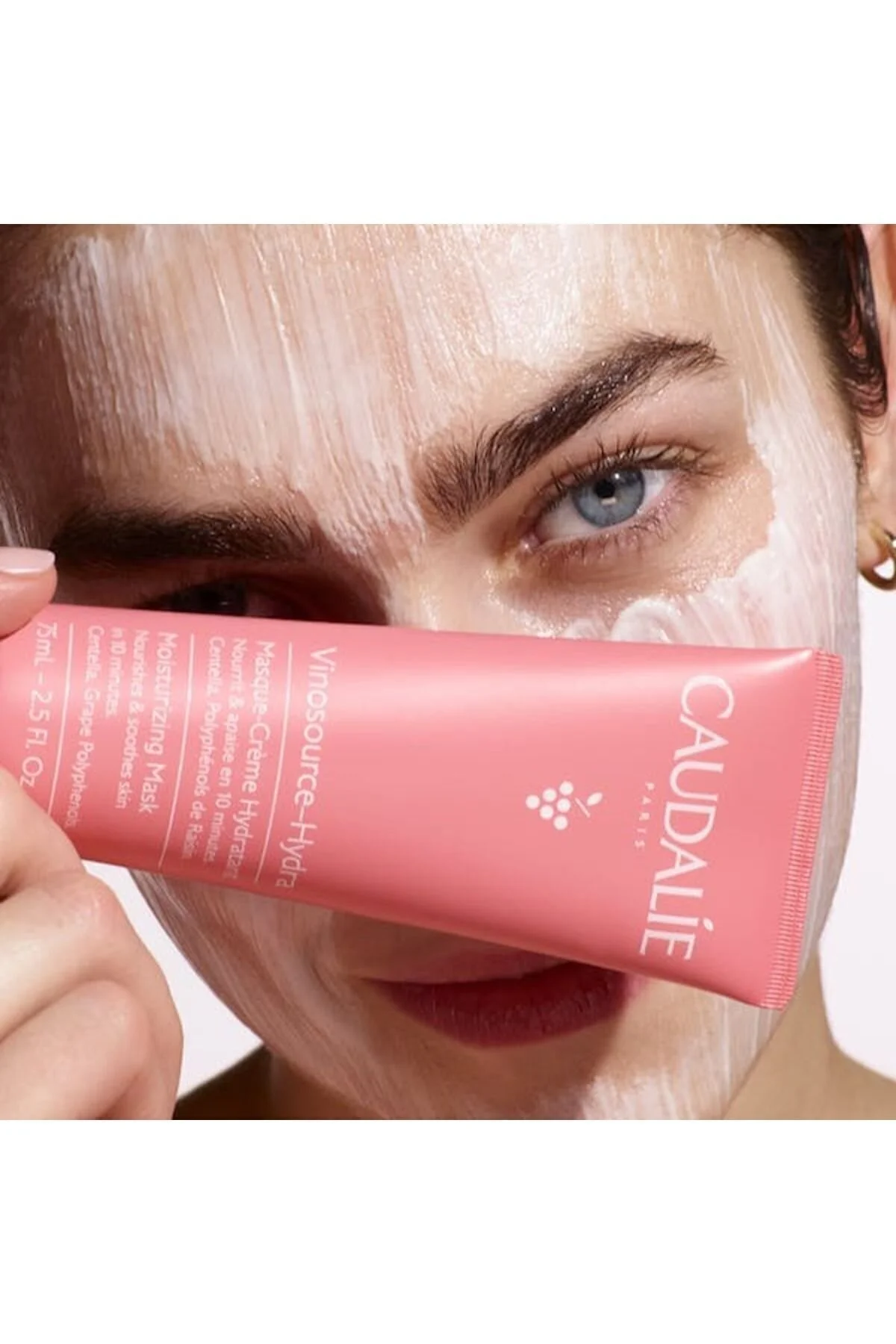Caudalie ماسک آبرسان و مرطوب کننده Vinosource-Hydra پوست نرم و هیدراته ۷۵میل