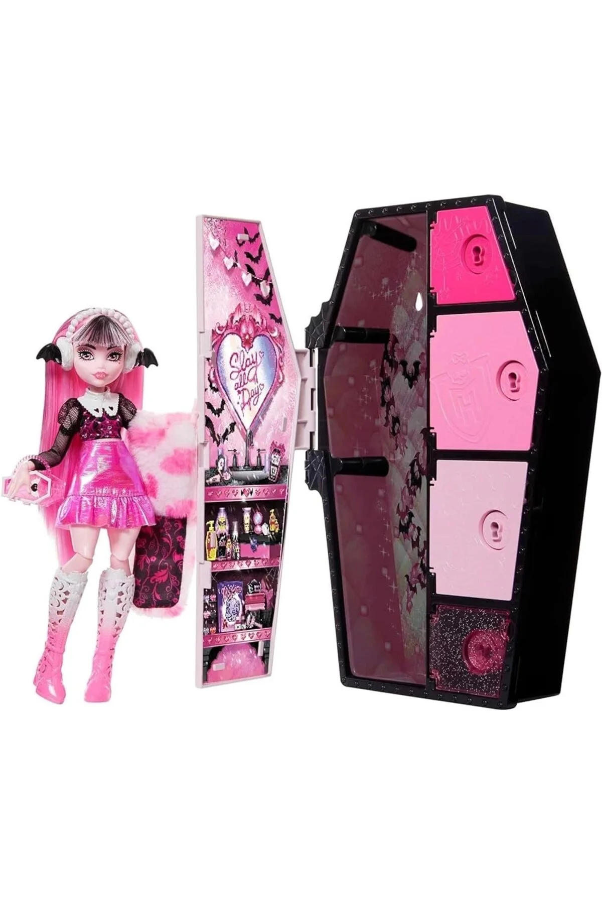 عروسک های مدل دوستان مرموز DRACULAURA HNF73 اورجینال MONSTER HIGH