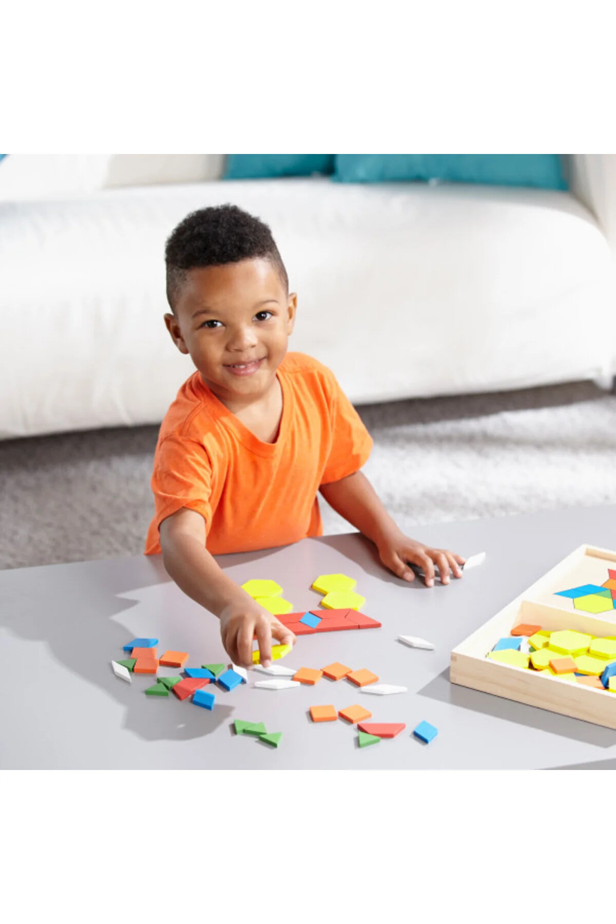 اسباب بازی های آموزشی پازل شکل پیشرفته ملیسا و داگ وودن Melissa & Doug Melissa & Doug