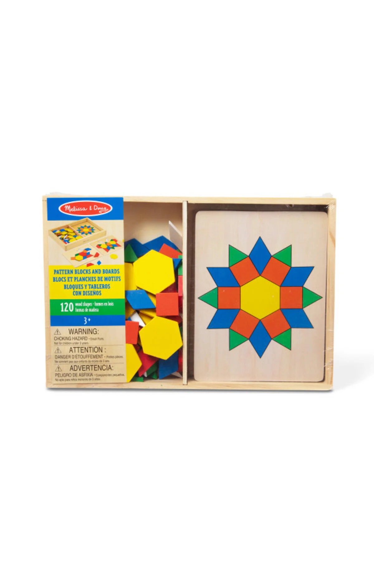 اسباب بازی های آموزشی پازل شکل پیشرفته ملیسا و داگ وودن Melissa & Doug Melissa & Doug