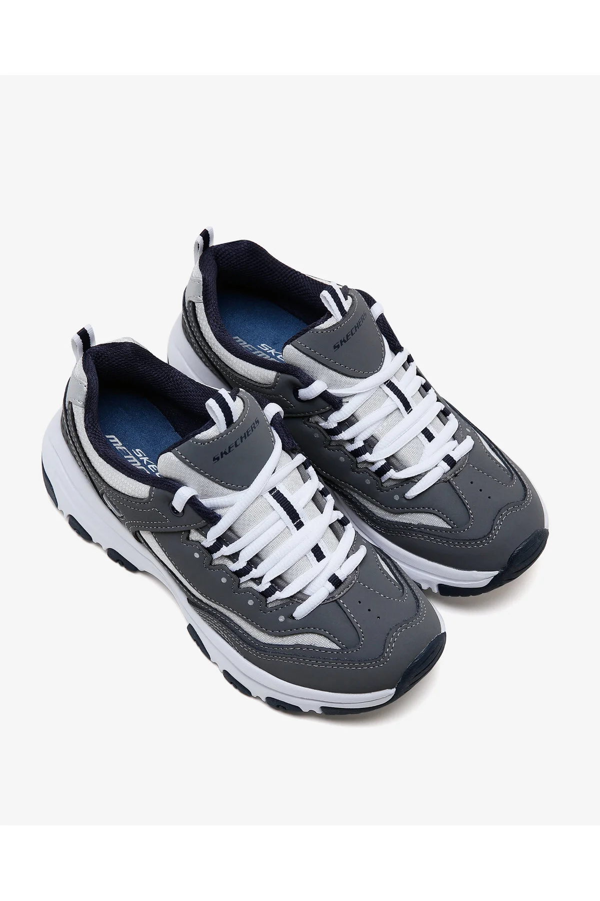 کفش زنانه من ورزشی خاکستری بانوان مخروط Gynv اسکچرز Skechers