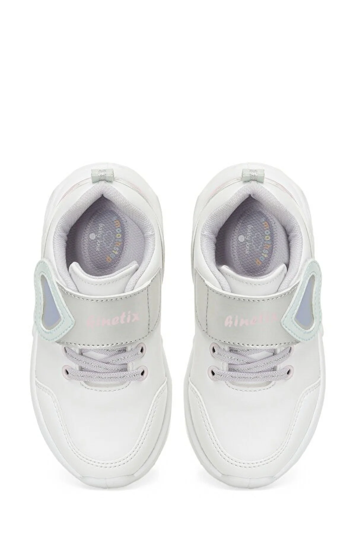 کفش دخترانه بچگانه 4F Ruby Pu B 4Pr Kinetix Girls Sport Whitelilamint کینتکس Kinetix