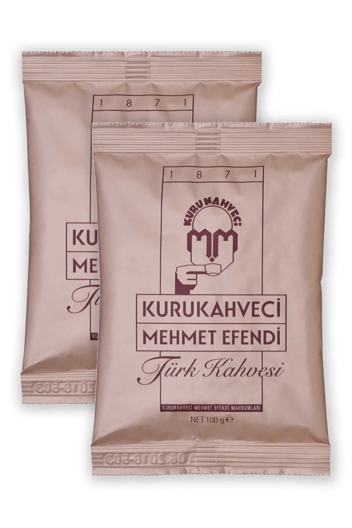 قهوه ترک 100 گرم 2 عدد Mehmet Efendi