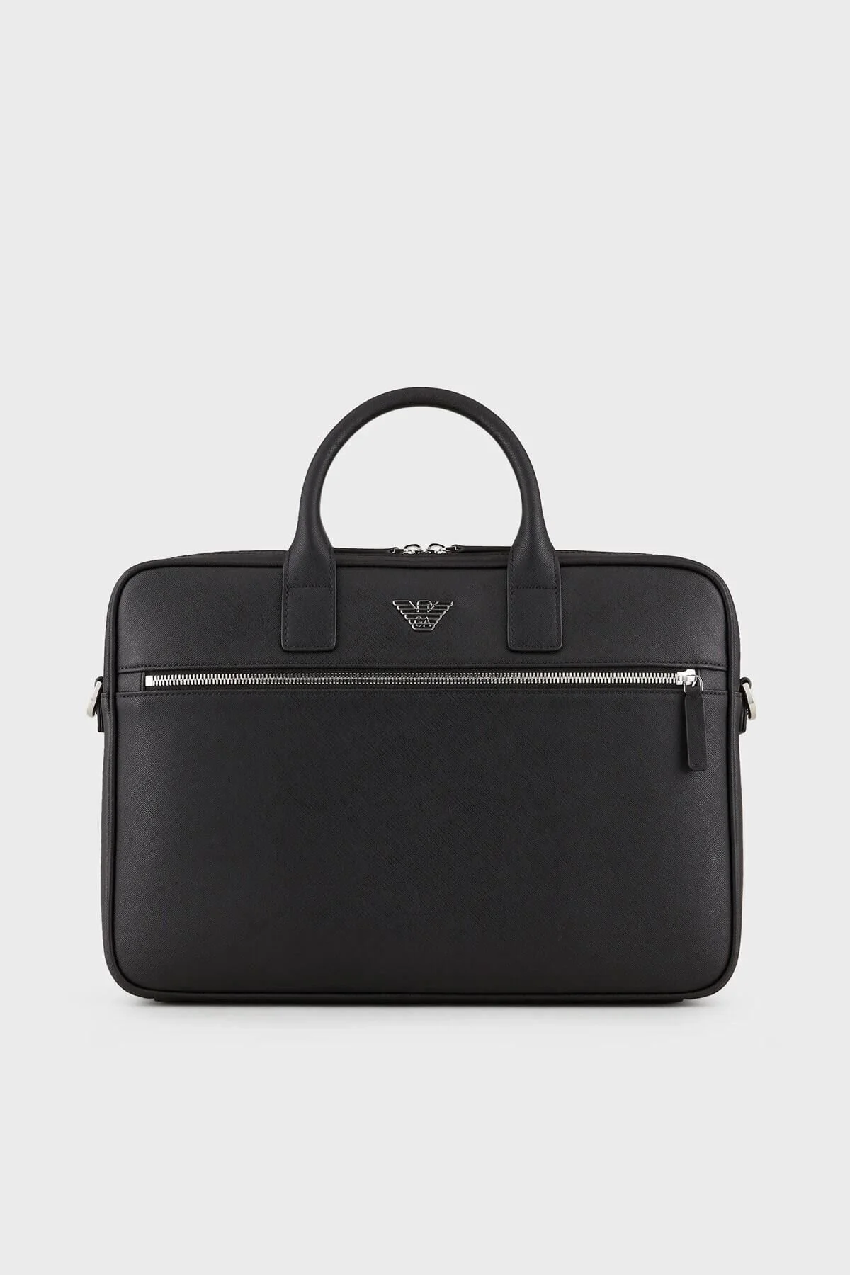 کیف لپ تاپ و اسناد مردانه بند پسوند قابل جابجایی با زیپ کیسه مردان Emporio Armani