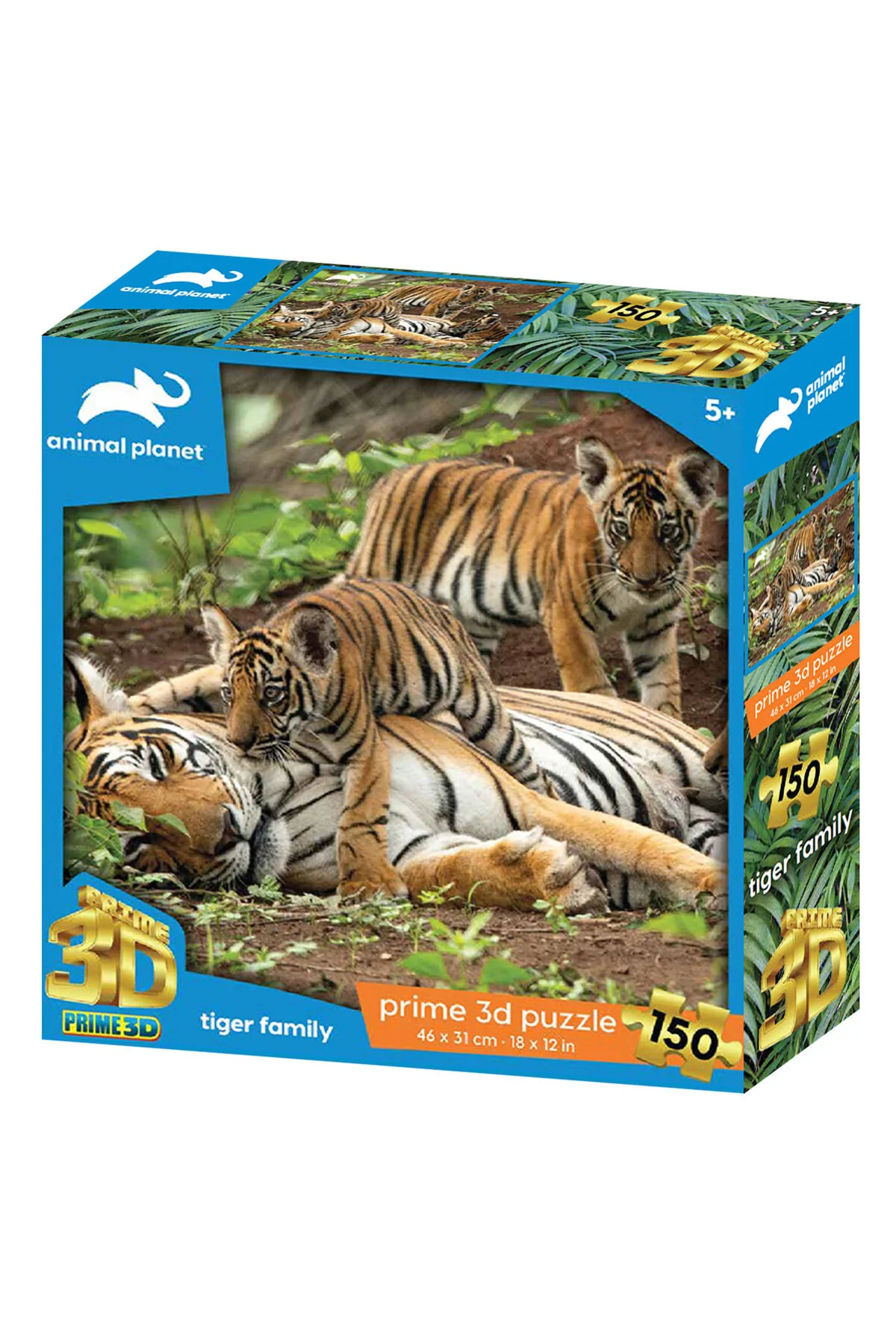 پازل 150 تکه خانواده ببر 20833 از ترکیه Prime 3D