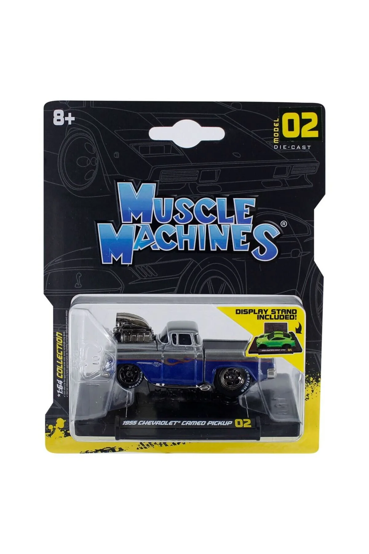 مدل خودرو ماشین های عضلانی 02 1955 CHEVROLET COMEO MODEL 1 64 Maisto