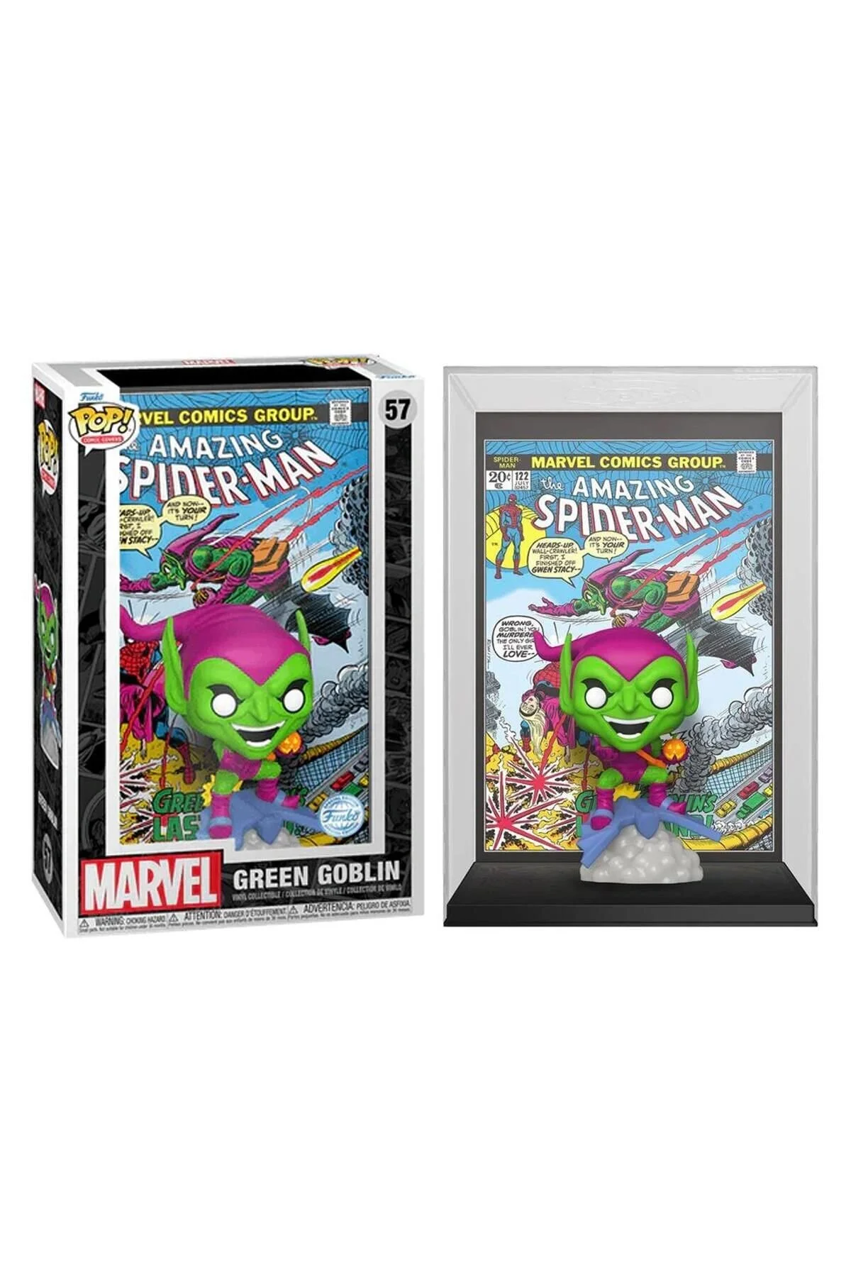 فیگور جلدهای کمیک پاپ کتاب مارول نسخه ویژه گرین گابلین شماره: 57 Funko