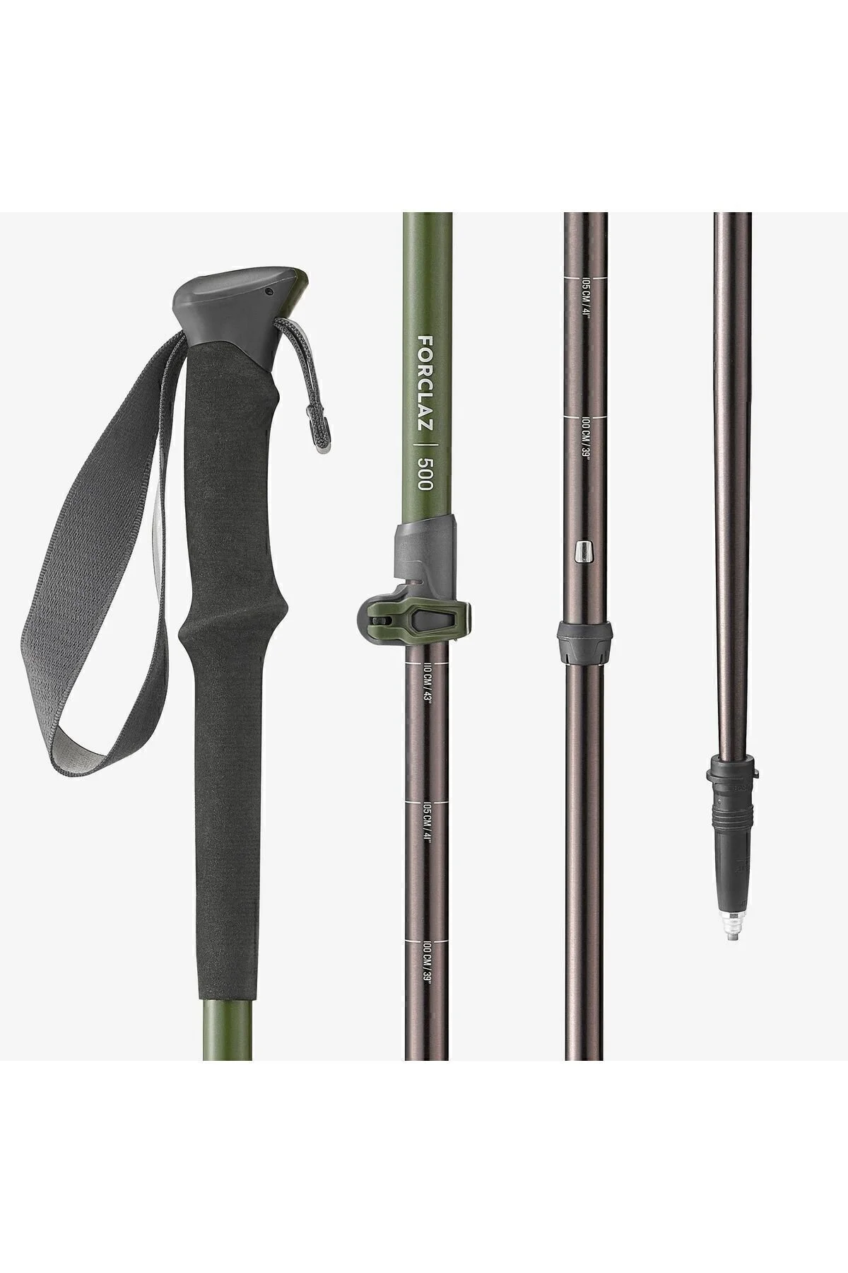 باتوم کوهنوردی HIKE 500 اورجینال دکتلون Decathlon