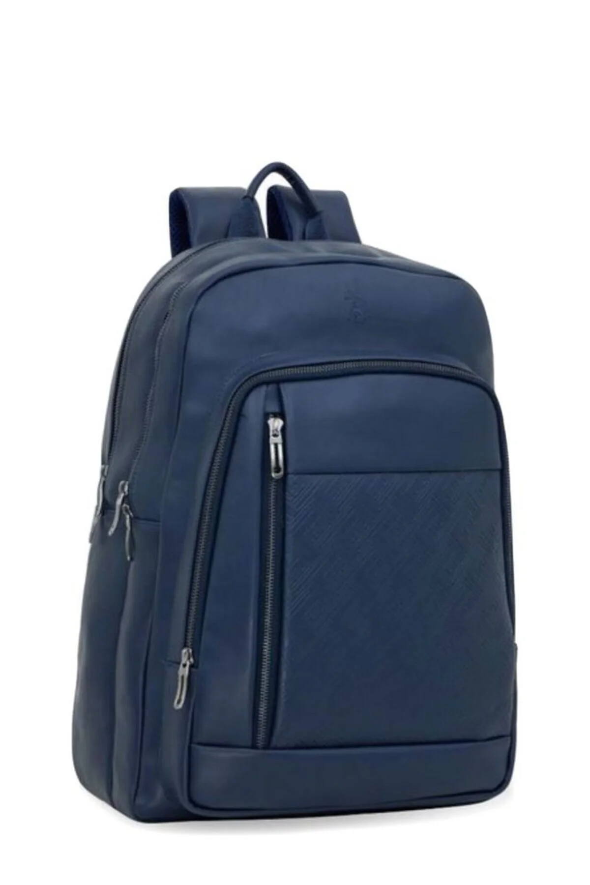 کوله‌ پشتی لاجوردی چرم مصنوعی U.S. Polo Assn.