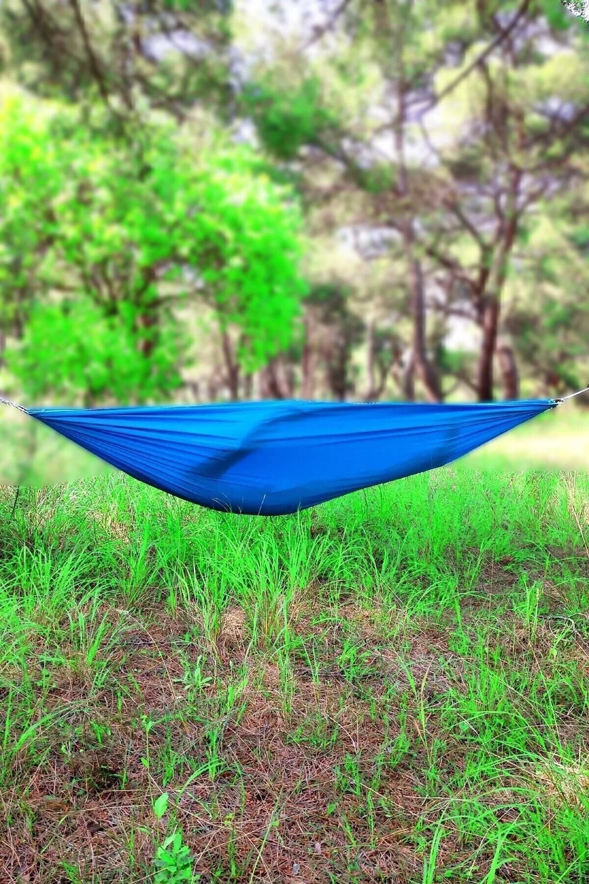تاب و هموک آبی بازی نوسان Hammak Picnic Hamdar Garden Balcony Camp Hunter Mountaineer Hammock  Bundera