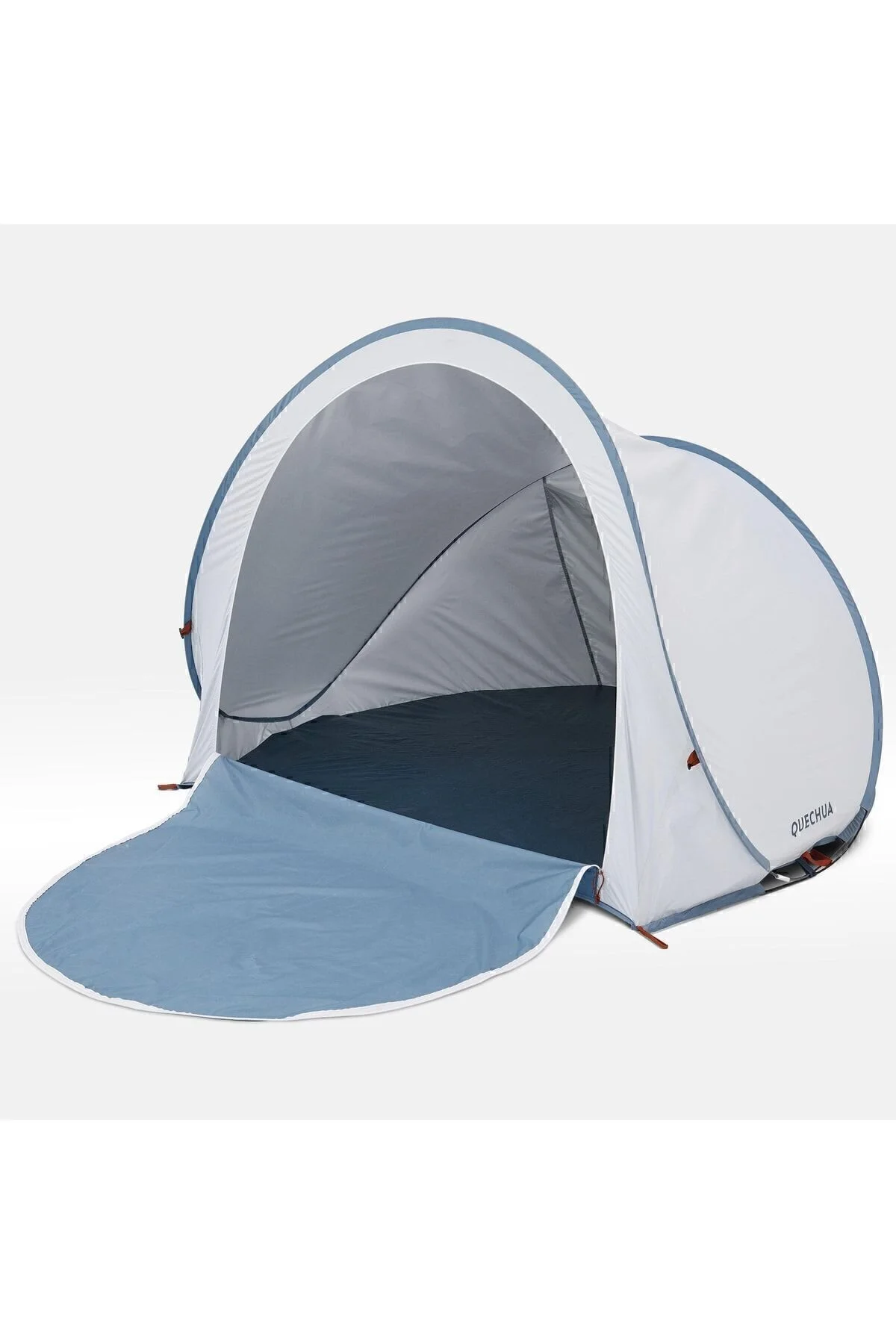 چادر سایبان کمپینگ در فضای باز کچوا 2 نفر ثانیه تازه Decathlon