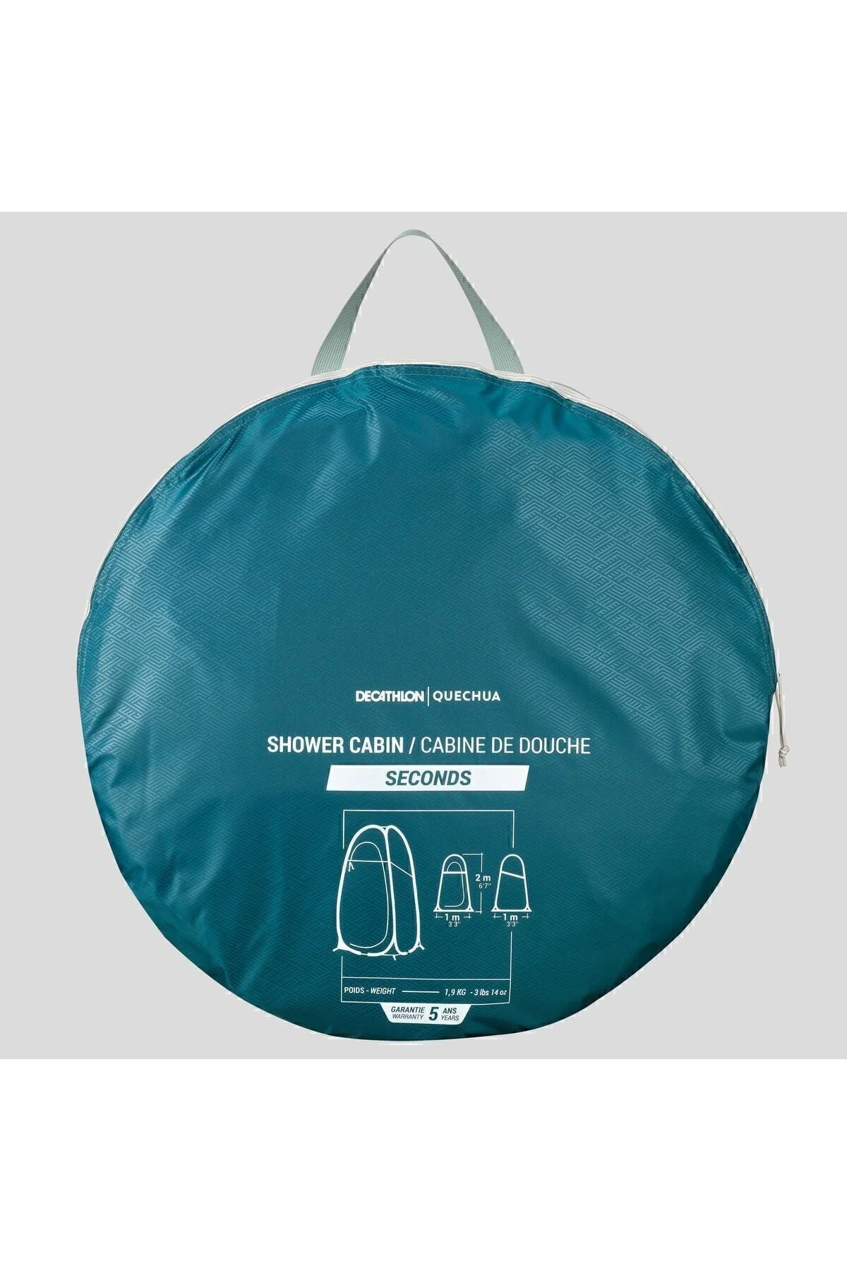 چادر کابین دوش کمپینگ کچوا 2 ثانیه Decathlon