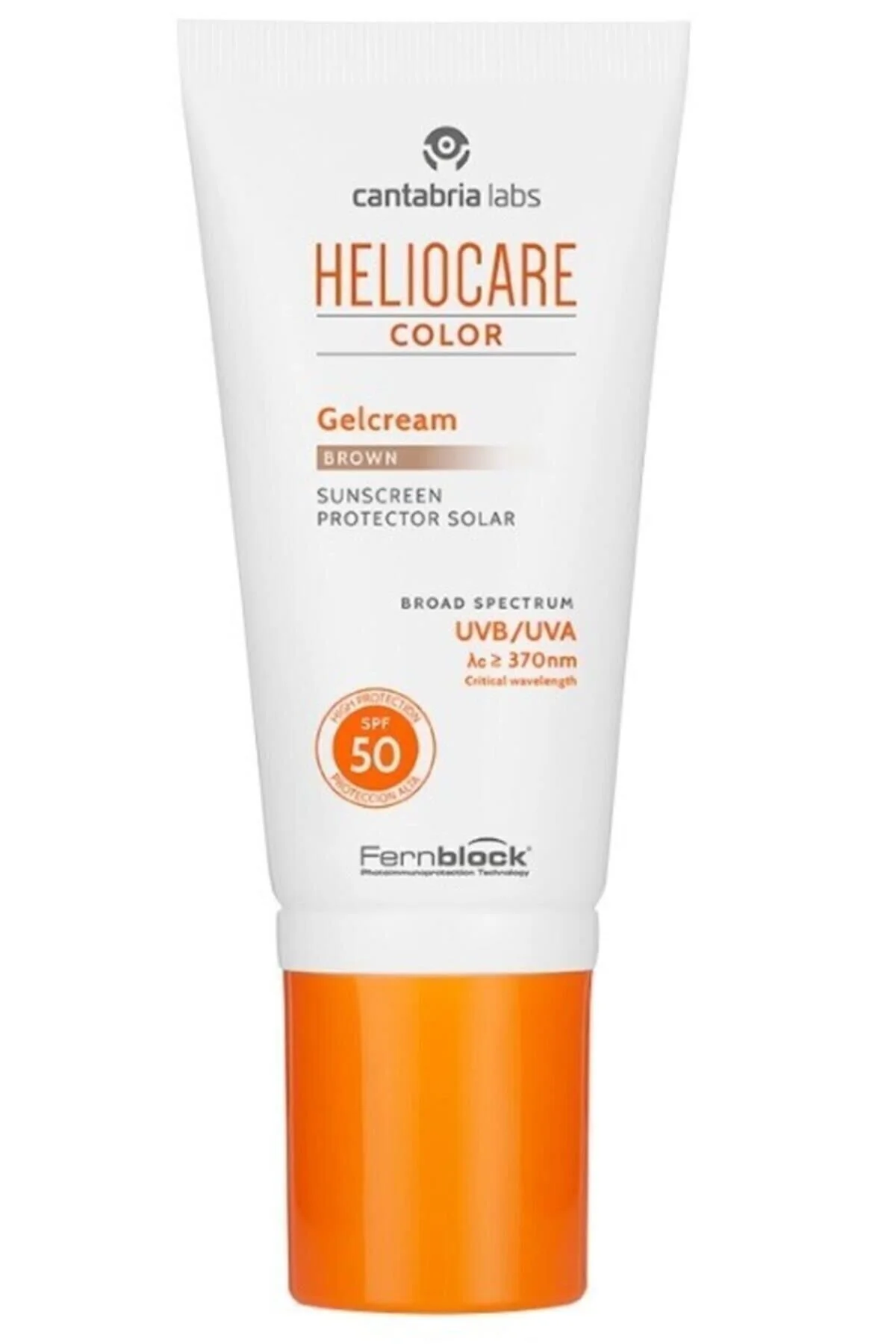 Heliocare ضدآفتاب ژل کرم رنگی قهوه ای با SPF 50 و حجم 50 میلی لیتر
