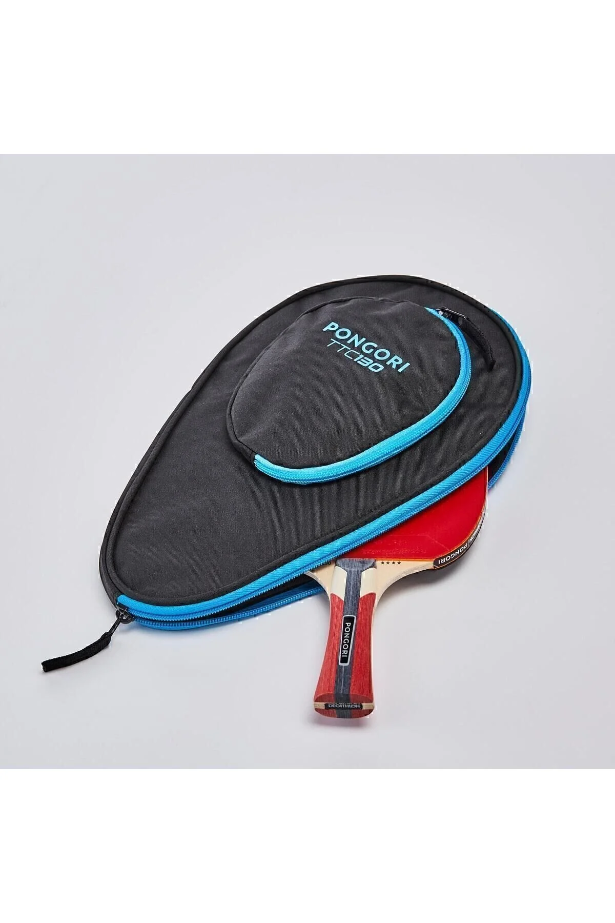 کیف راکت تنیس روی میز PONGORI مشکی TTC 130 Decathlon
