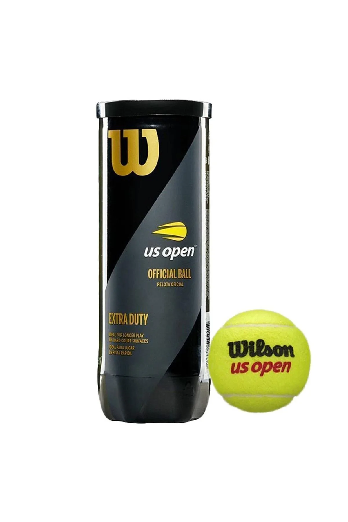 توپ تنیس ما سه گانه را در بسته بندی وکیوم باز می کنیم Wilson