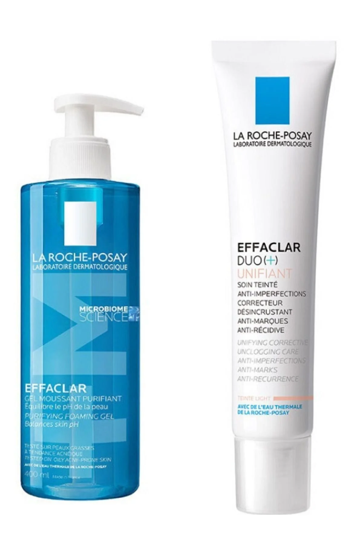 پاک کننده صورت ژل EFFACLAR 400 ML LA ROCHE POSAY DUO UNIFIANT CONCEALER 40 LIGHT La Roche Posay