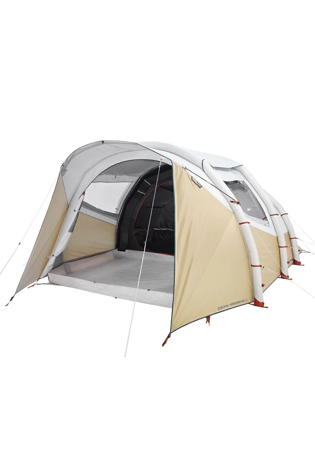 چادر مسافرتی بادی 5 نفره کچوا 2 اتاق ثانیه هوا 5.2 F&B Decathlon
