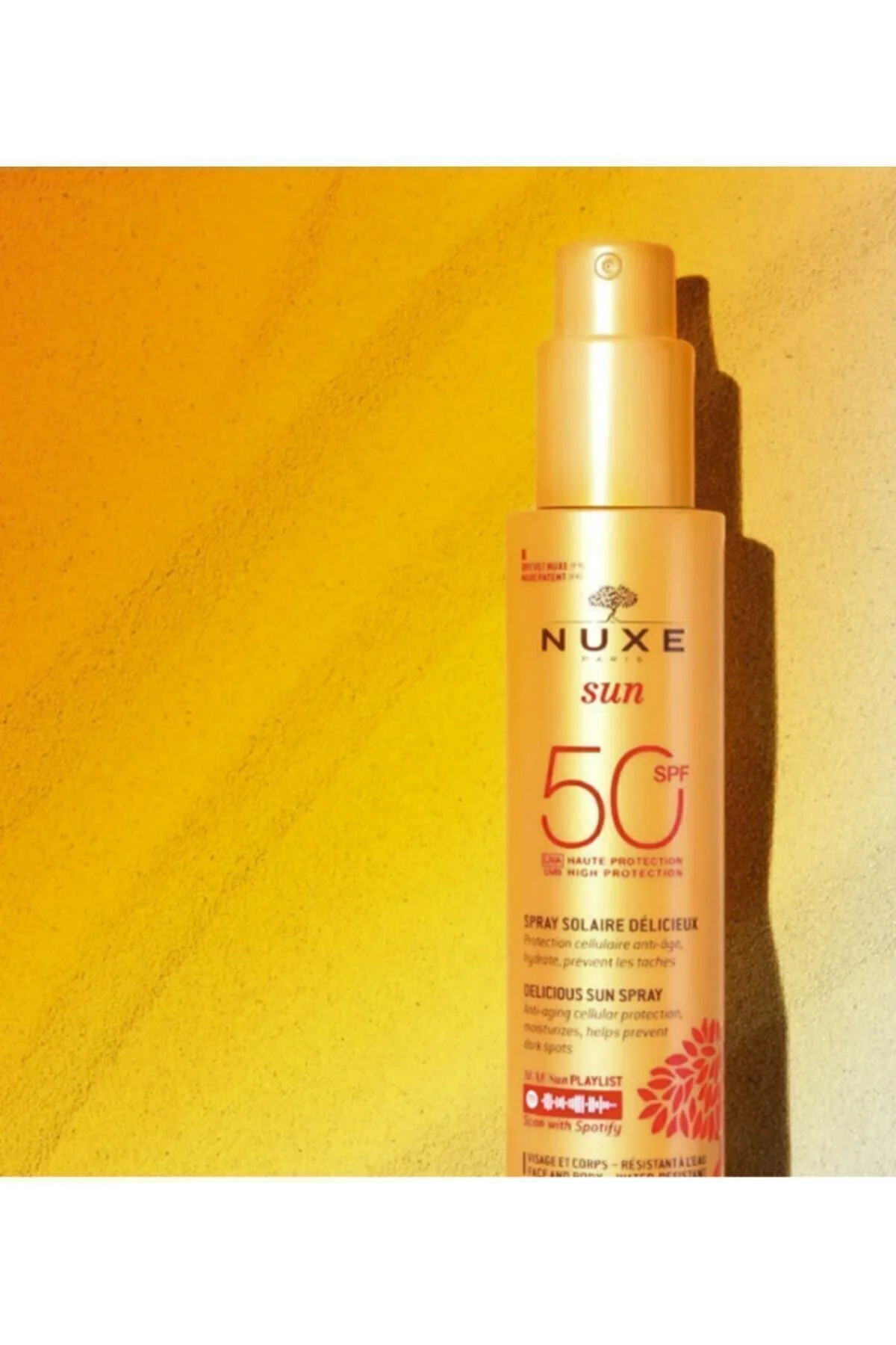 Nuxe کرم ضدآفتاب صورت و بدن SPF50 150 میلی لیتر