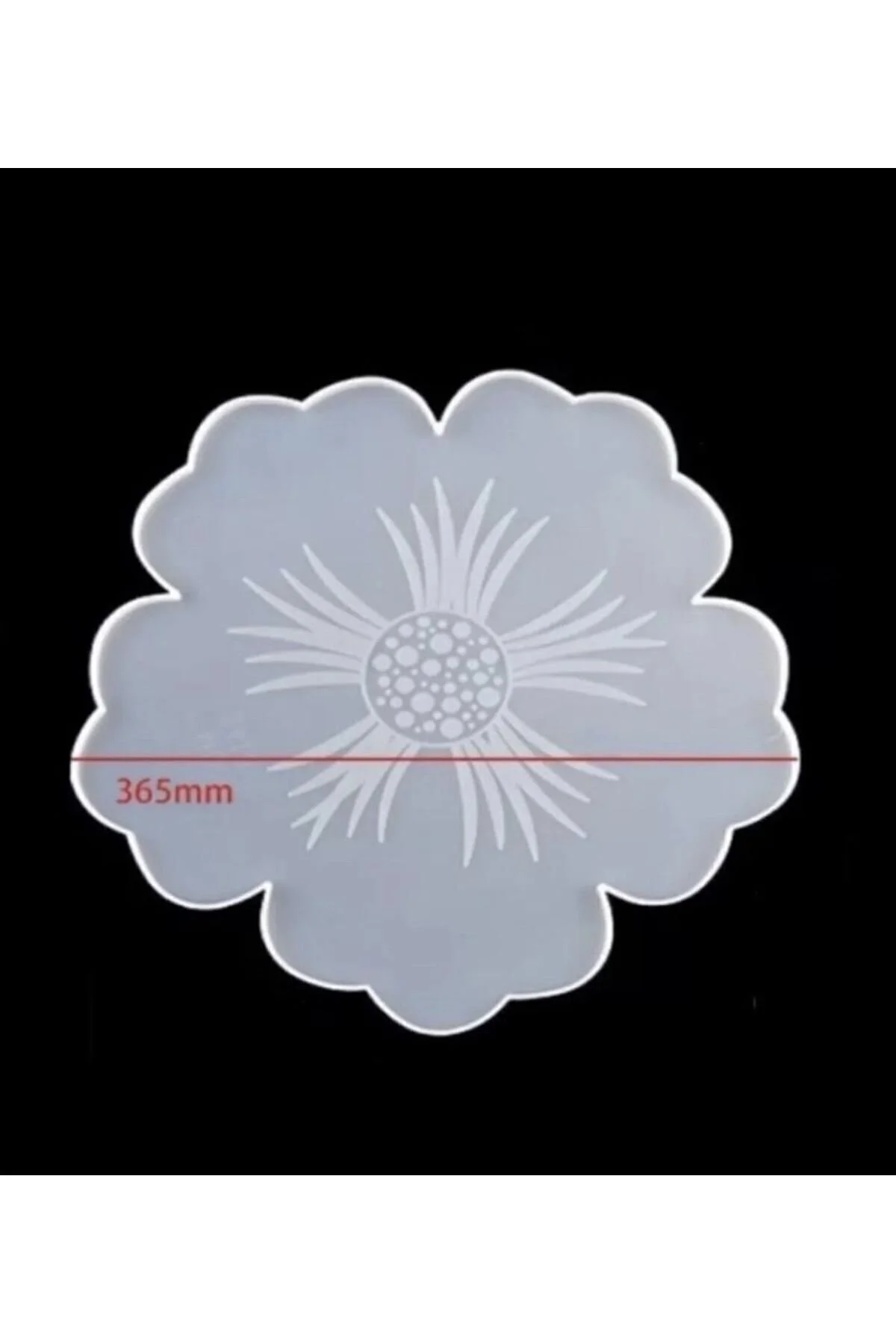 فیگور قالب اپوکسی سینی سیلیکونی طرح دار دیزی مدل 36.5 سانتی متر دسته ای هدیه است از ترکیه Şenhomee