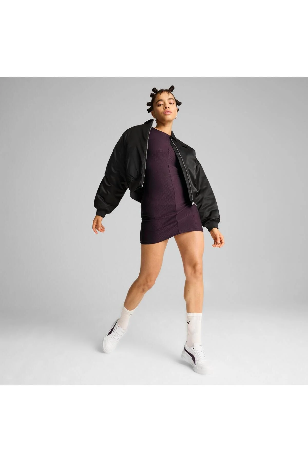 زنانه ژاکت زن بمب افکن ساتن پوما Puma