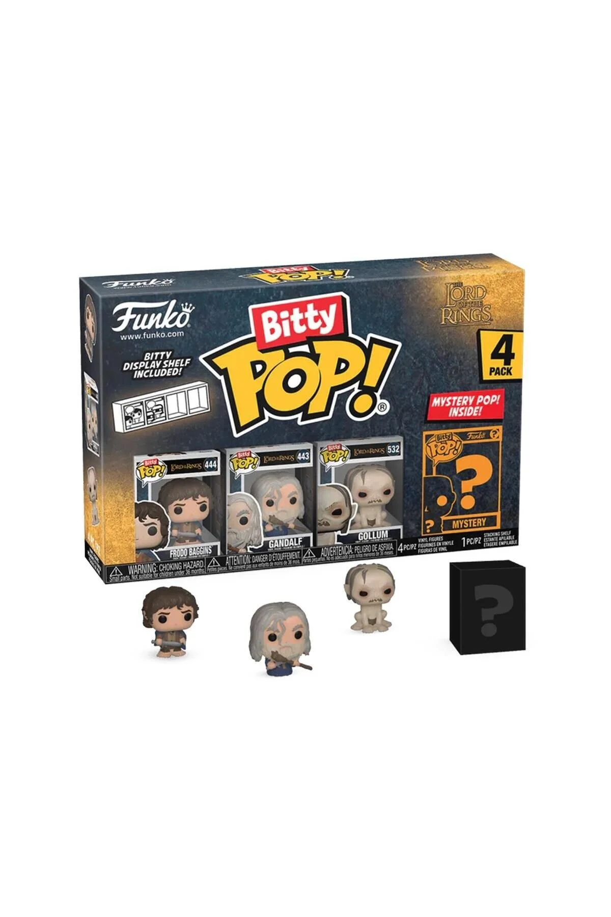 فیگور BITTY POP 4 PACK THE LORD OF RINGS FRODO BAGGINS از ترکیه Funko