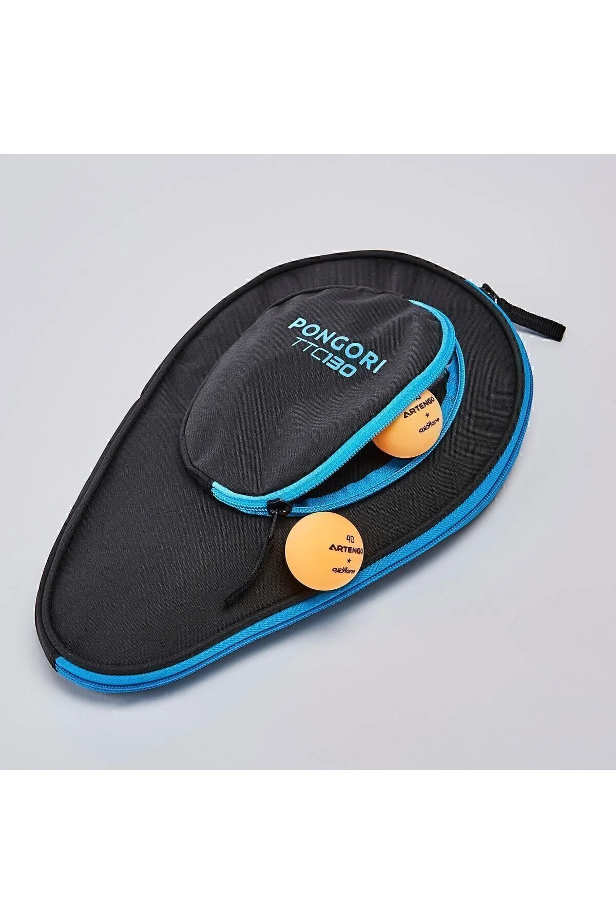 کیف راکت تنیس روی میز PONGORI مشکی TTC 130 Decathlon