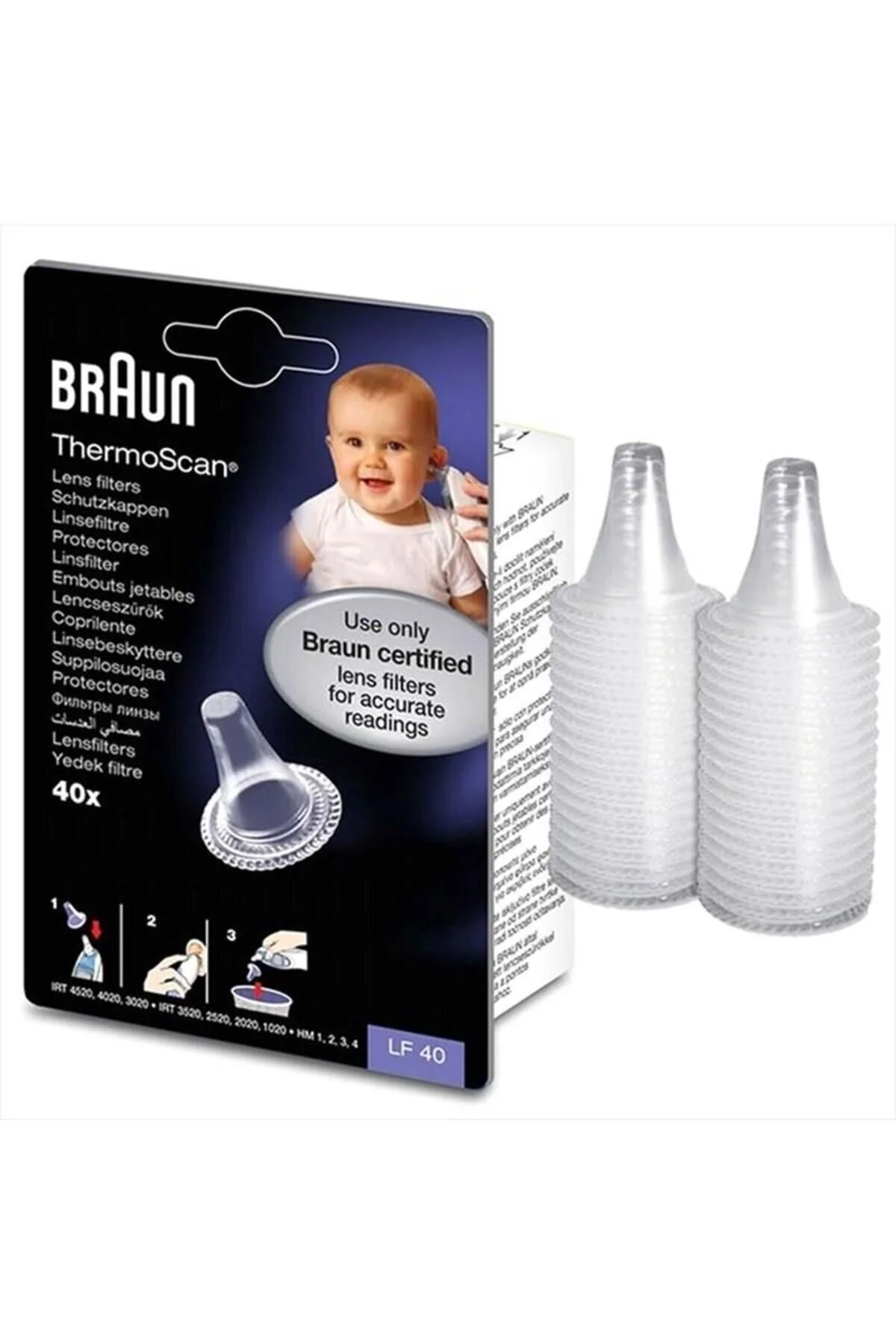 تب سنج فیلتر لوازم یدکی FIRE METER LF40 براون Braun