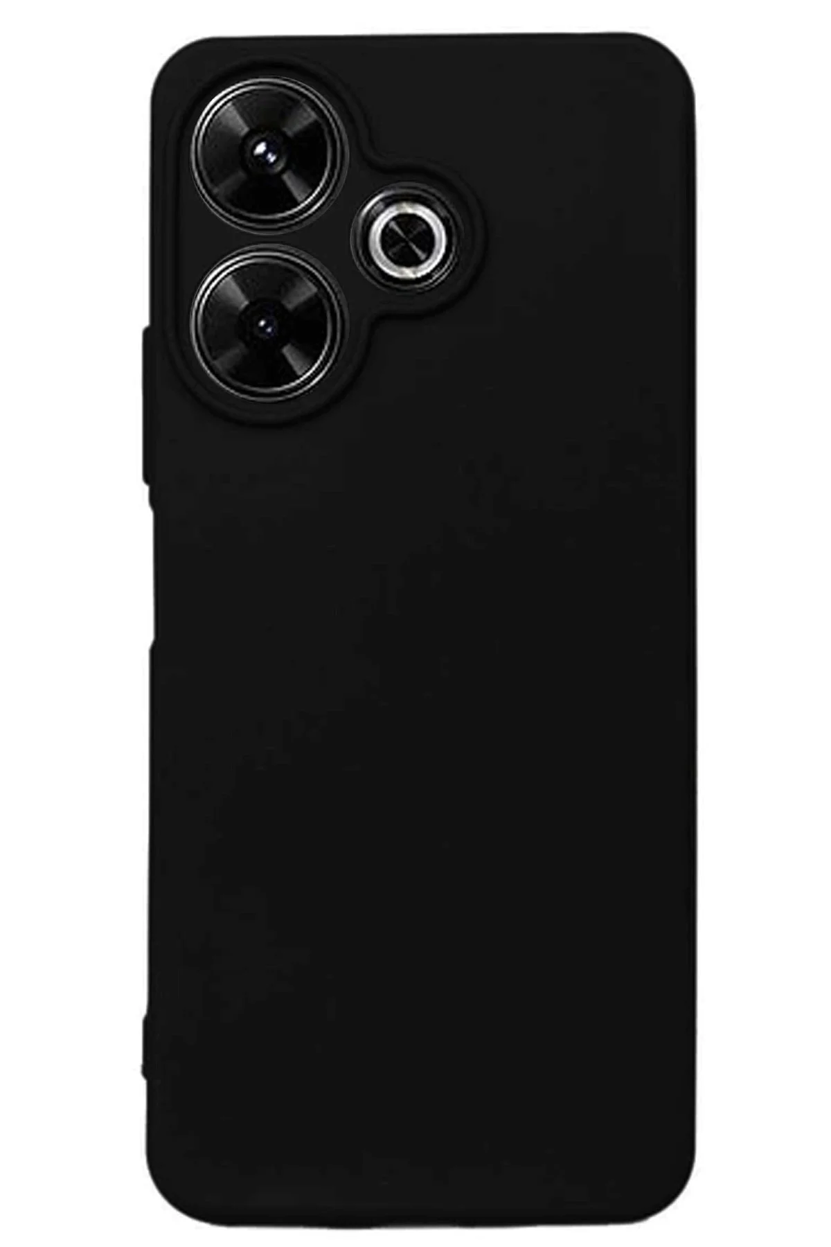 کاور و قاب محافظ XIAOMI REDMI 13 4G CASE SILICONE SOLID COLOR PROTECTIVE مشکی Bilişim Akademi