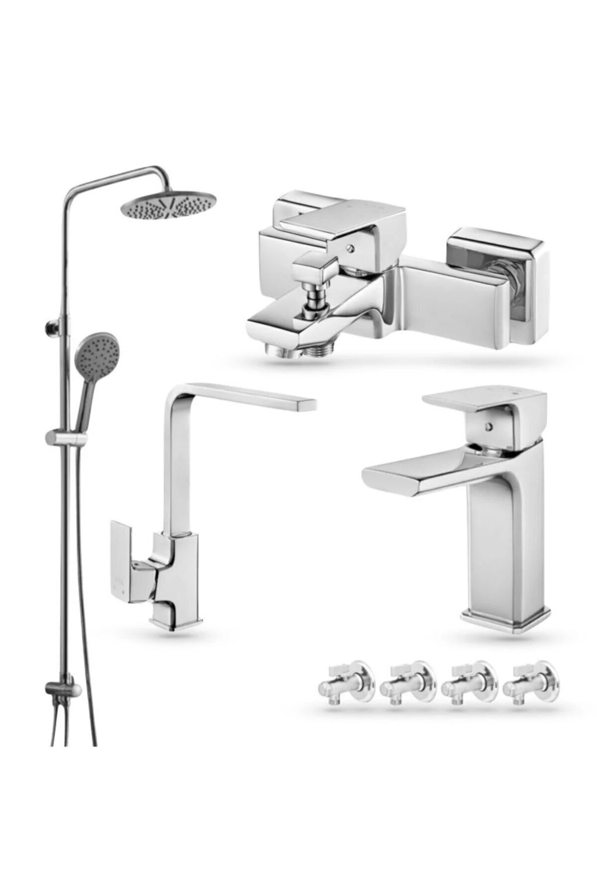 شیرآلات حمام TIERA SET 3B اورجینال Eca