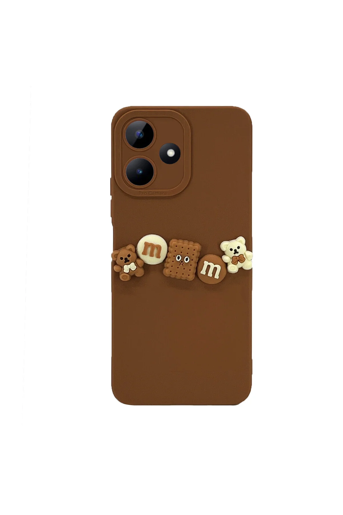 کاور و قاب پوشش محافظ سیلیکونی دوربین REALME NOTE 50 C53 3D M BEAR Deilmi