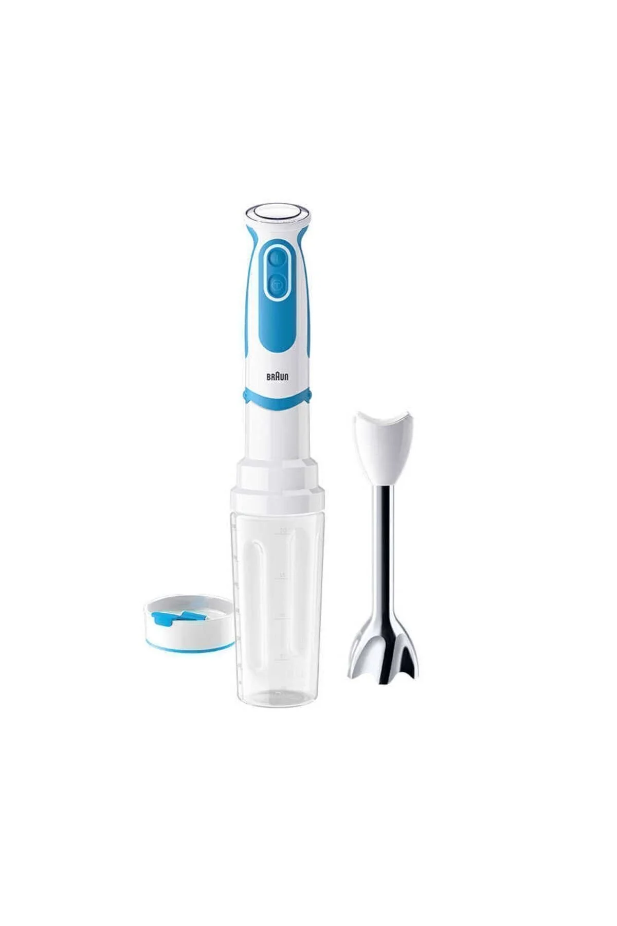 مخلوط کن شخصی دستی و اسموتی MQ5251WH مجموعه 2 عددی 1000 وات اورجینال Braun