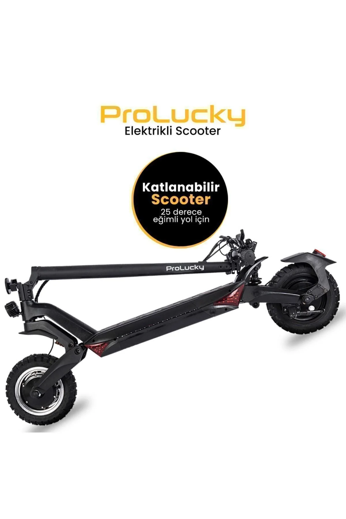 اسکوتر برقی OFF ROAD DOUBLE ENGINE و دو سیستم تعلیق ProLucky