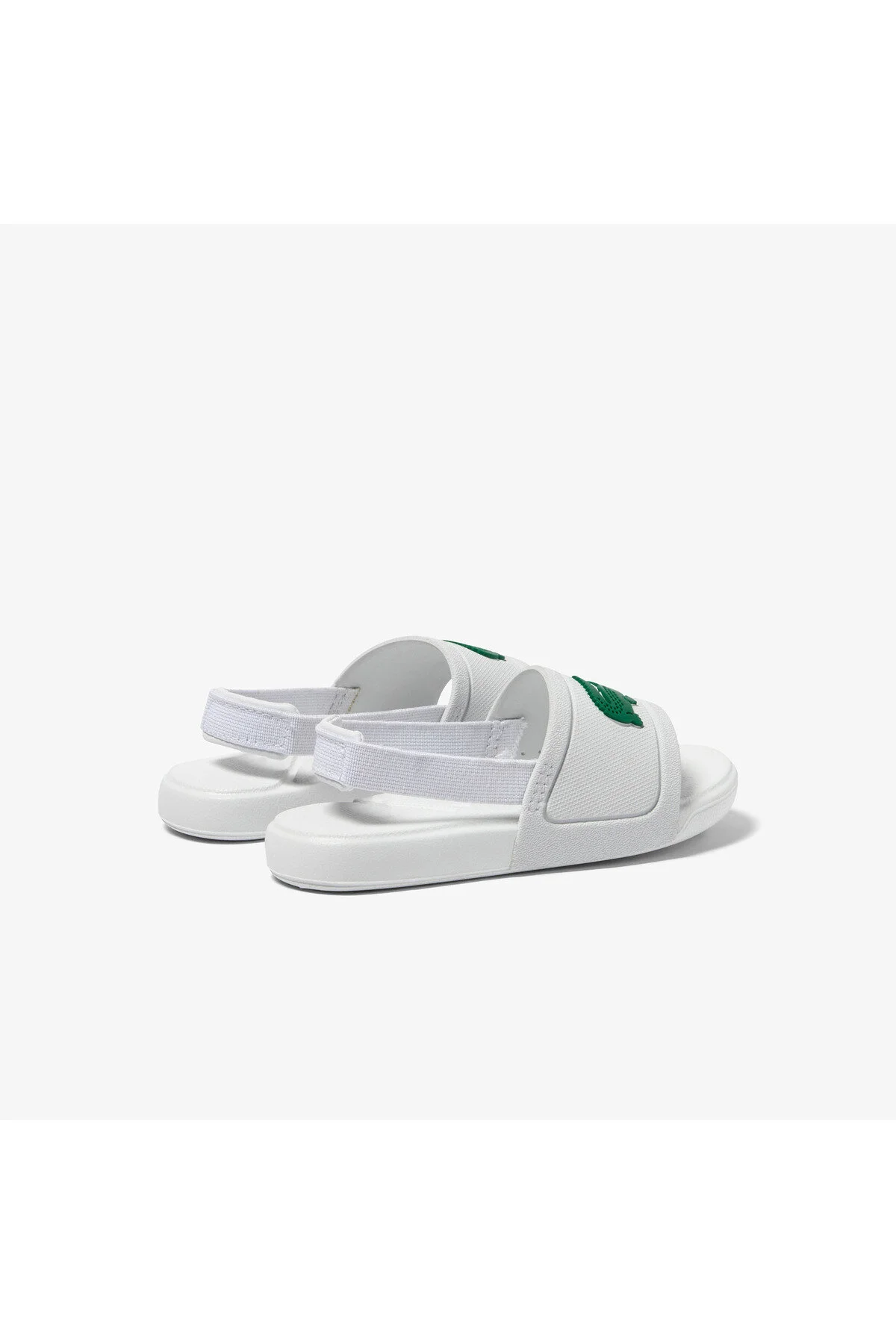 دمپایی دخترانه پسرانه یونیسکس سفید L30 لاکوست Lacoste