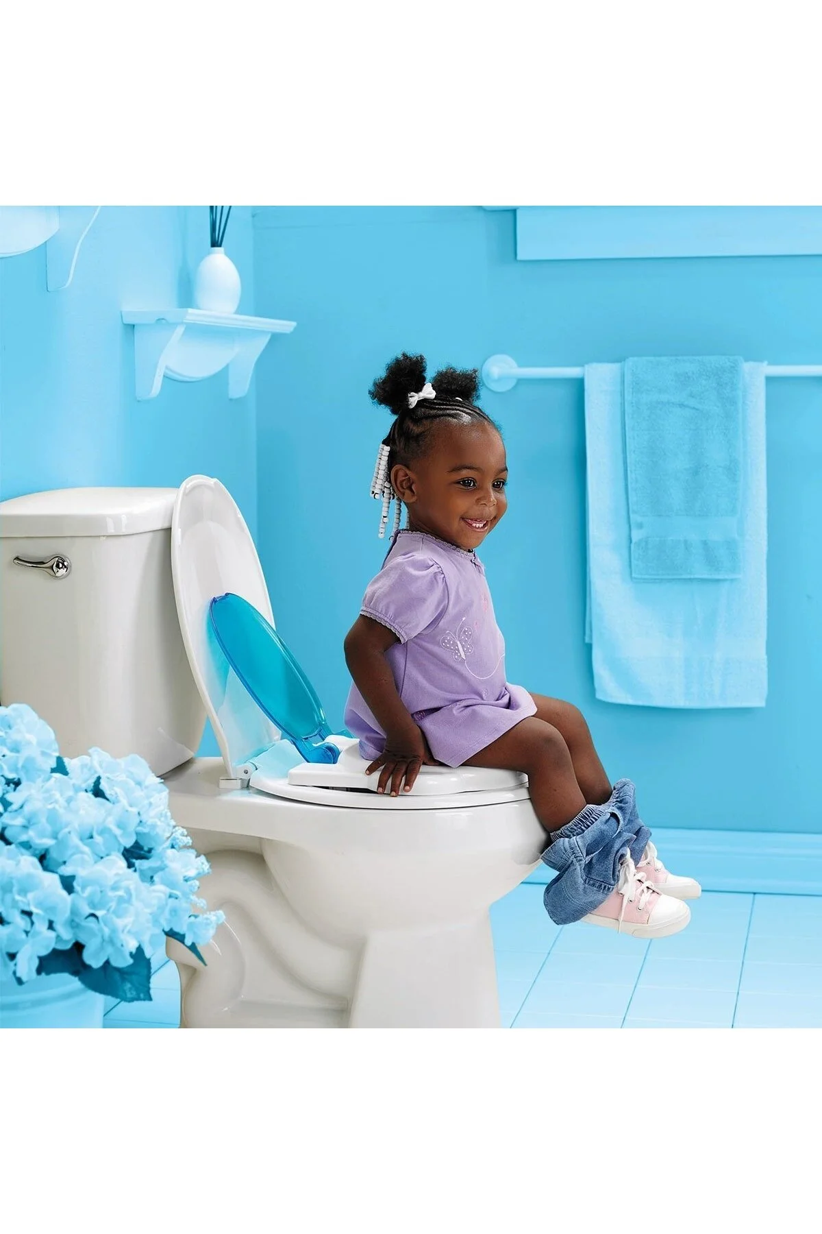 آداپتور توالت و لگن سفید آموزشی سرگرم کننده Fisher Price