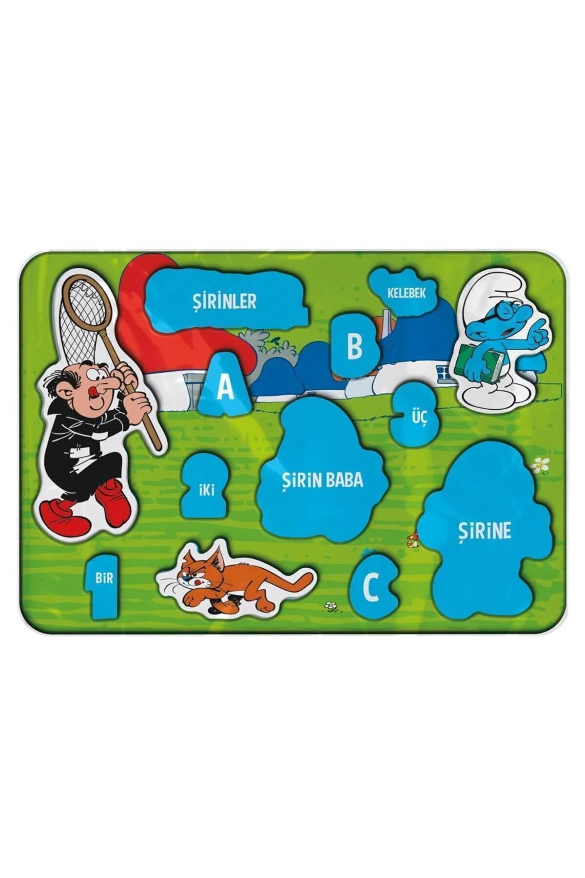 پازل ها و یاپبوزهای کودک SMURFS BULTIR 12 قطعه ŞİRİNLER