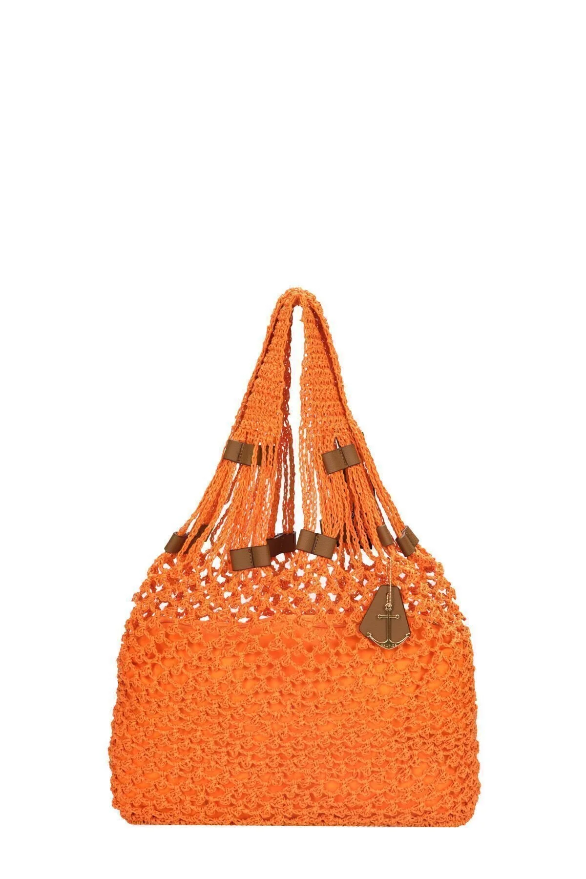 کیف ساحلی نارنجی زنانه ساحل اورجینال Nautica
