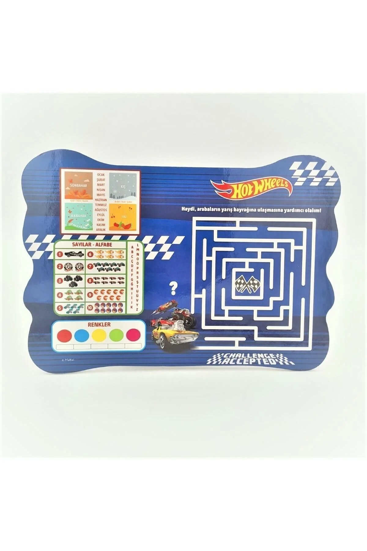 پازل سه بعدی هیئت تحریر اوا HOTWHEELS اورجینال HOT WHEELS