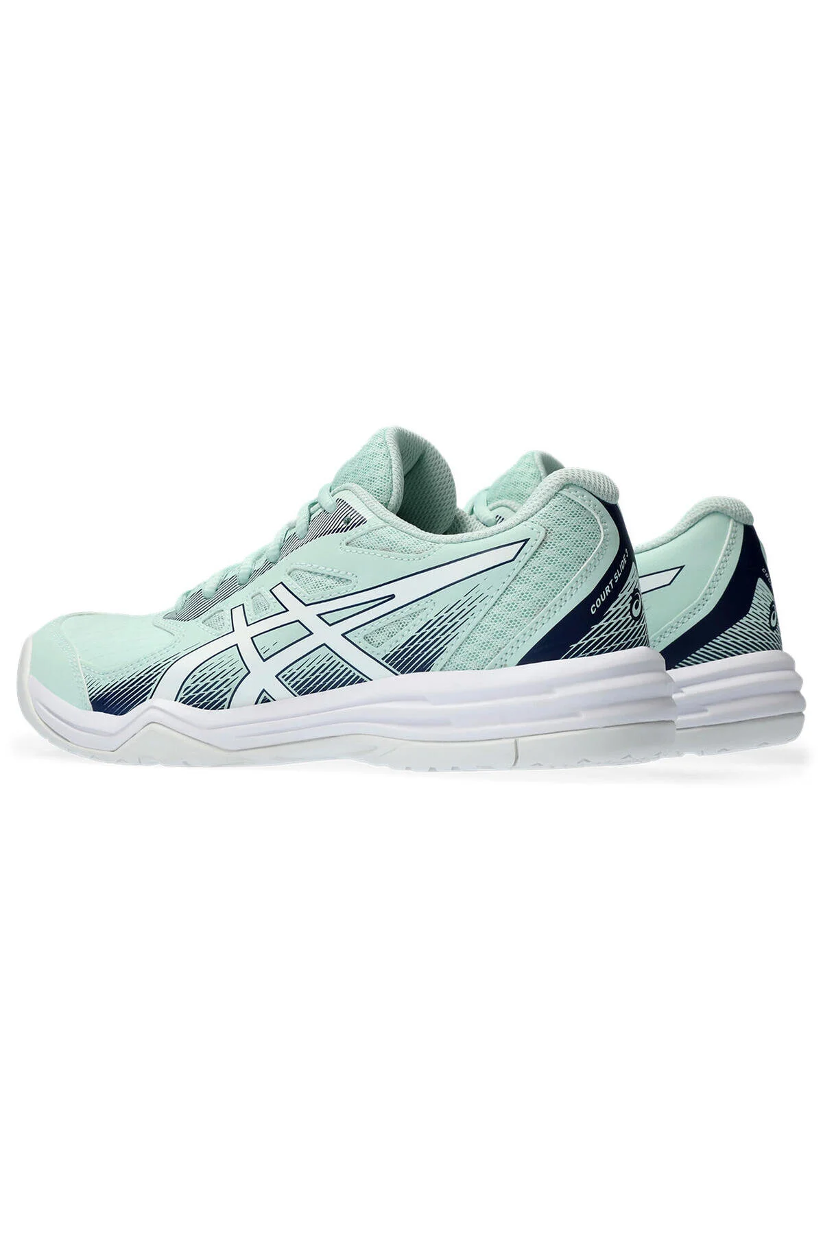 کفش زنانه اسلاید کورت 3 تنیس سبز اسیکس Asics