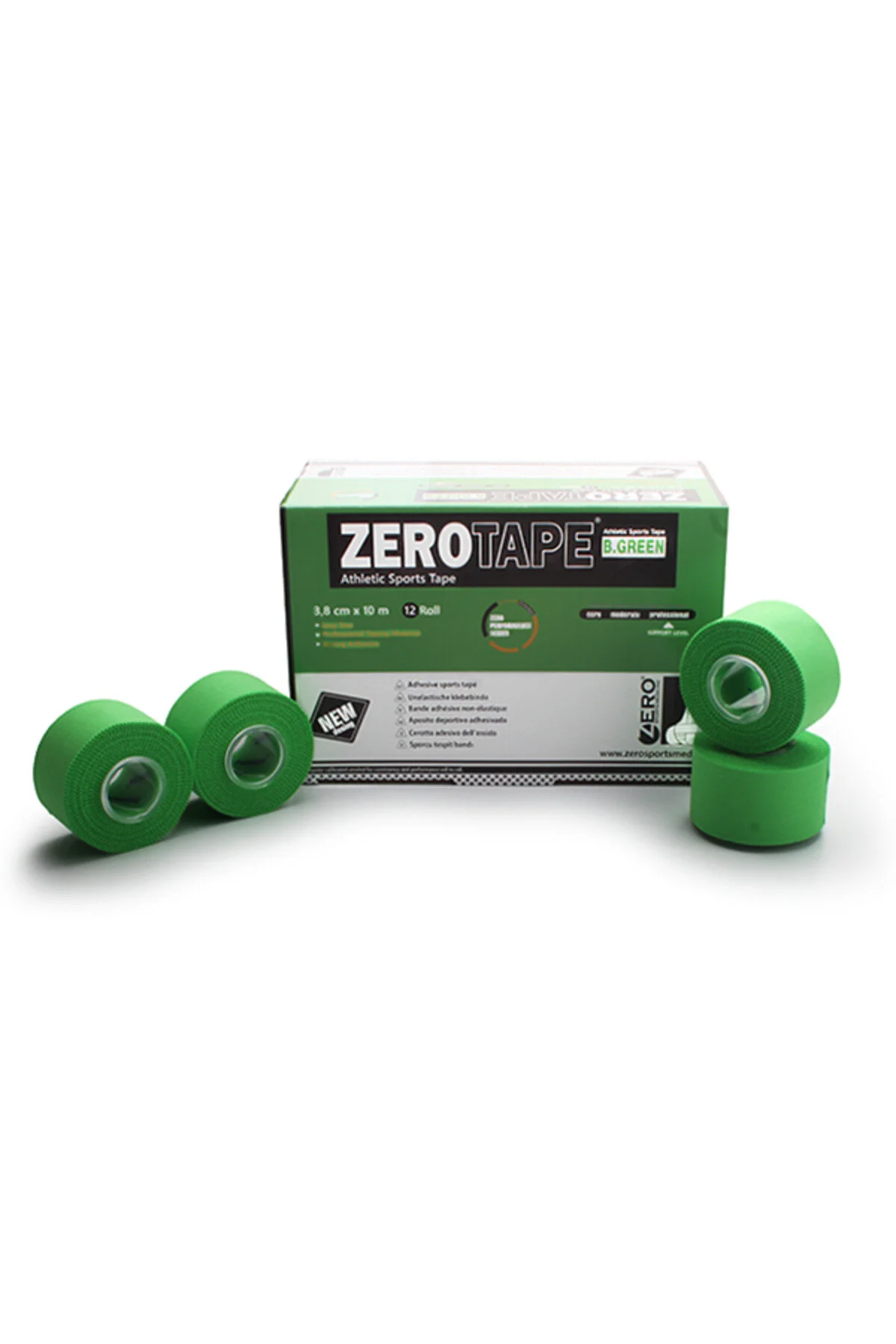 باند بوکس سبز روشن 3.8 سانتی متر zerotape