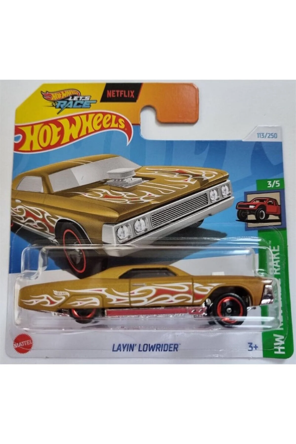 ماشین اسباب بازی LAYIN LOWRIDER HTD39 2024 از ترکیه HOT WHEELS