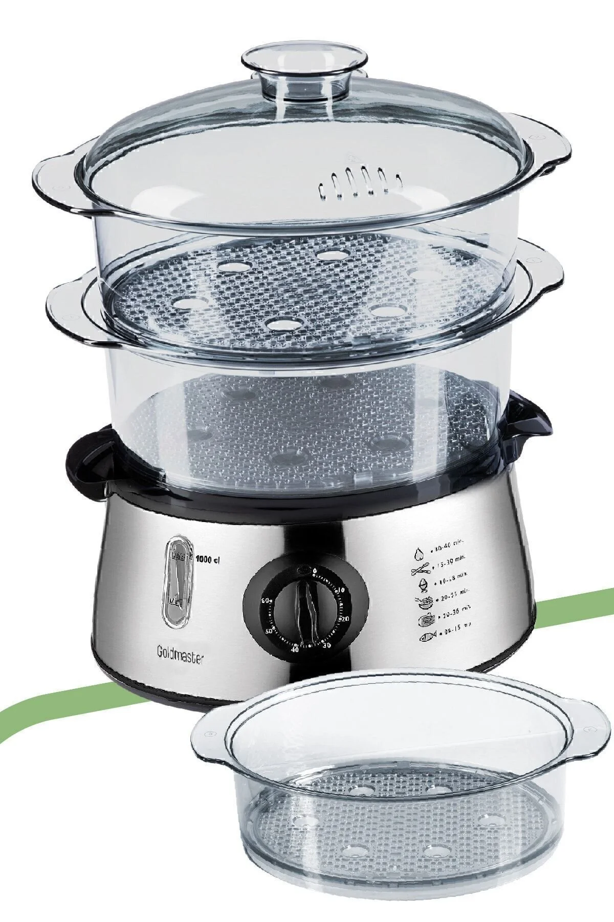 پلوپز چندکاره بخارپز 60 دقیقه ای بایوفیت GM7268 اورجینال GoldMaster