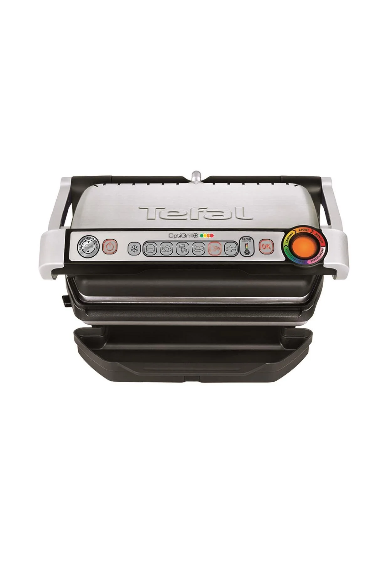 دستگاه ساندویچ و تست OPTIGRILL+ 4 POTION ظرفیت وات 6 برنامه کباب پز توستر INOX تفال TEFAL